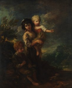 Enfants de la chaumière Les ramasseurs de bois - Thomas Gainsborough
