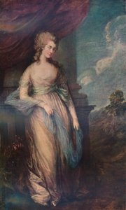 Georgiana, duchesse de Devonshire, 1783, 1911 - Thomas Gainsborough