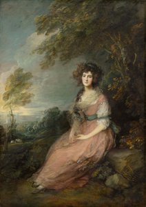 Mme Richard Brinsley Sheridan, 1785-1787 - Thomas Gainsborough
