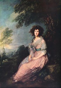 Mme Richard Brinsley Sheridan, 1785-1787 - Thomas Gainsborough
