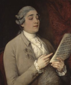 Portrait de Giusto Ferdinando Tenducci 1736-1790, connu sous le nom de il Senesino, vers 1770 - Thomas Gainsborough
