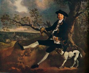 Portrait de John Plampin par Thomas Gainsborough, 1752-1755, 1936 - Thomas Gainsborough