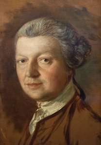 Portrait de Joshua Kirby (1716-1774), vers 1754-56 - Thomas Gainsborough