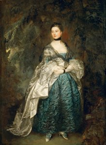 Portrait de Lady Alston, Gertrude Durnford 1731-1807, 1760 - Thomas Gainsborough