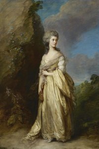 Portrait de Mme Peter William Baker - Thomas Gainsborough