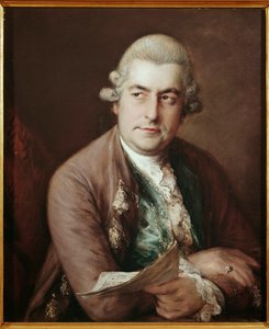 Portrait du compositeur allemand Johann Christian Bach - Thomas Gainsborough