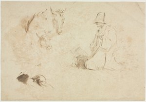 Croquis : Figures et animaux