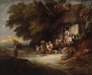 La Porte du Cottage - Thomas Gainsborough
