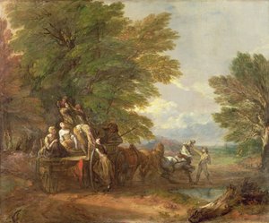 Le Chariot de la Moisson, vers 1767
