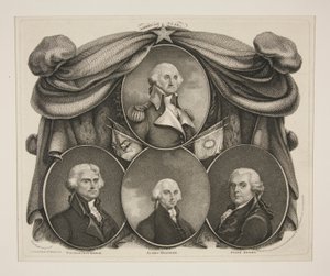 (Washington) Thomas Jefferson - James Madison - John Adams - Thomas Gimbrede