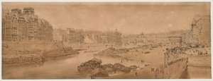 Une sélection de vingt des vues les plus pittoresques de Paris (1802) - Thomas Girtin