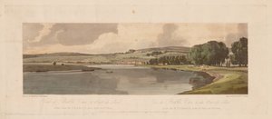Une sélection de vingt des vues les plus pittoresques de Paris : Vue de Belle Vue & Pont de Sèvres - Thomas Girtin