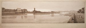 Une sélection de vingt des vues les plus pittoresques de Paris : Vue du village de Chaillot..., 18 - Thomas Girtin