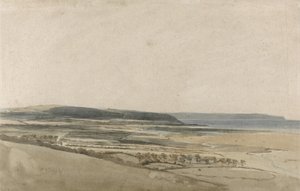 Estuaire de la rivière Taw, Devon, vers 1801 - Thomas Girtin