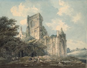 Abbaye de Kirkstall, Yorkshire, vers 1790-1802