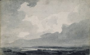 Vue de la lande, vers 1800 - Thomas Girtin