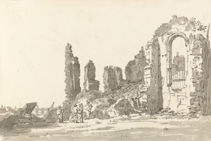Ruines du palais de Savoy, Londres - Thomas Girtin