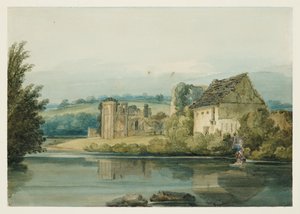 Abbaye de Sainte-Agathe, Richmond, Yorkshire, c.1797 - Thomas Girtin