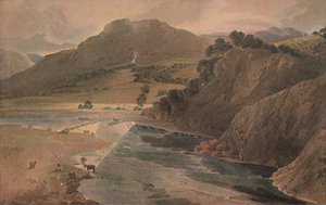 Les pierres de gué sur la Wharfe, au-dessus de l
