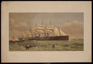 Paquebot Great Eastern - Thomas Goldsworth Dutton