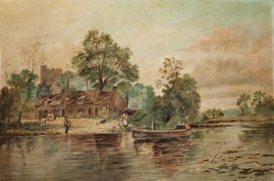 Une scène de rivière