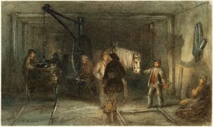 Grue pour charger les rouleaux