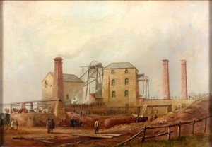 Hartley Colliery après le désastre, 1869