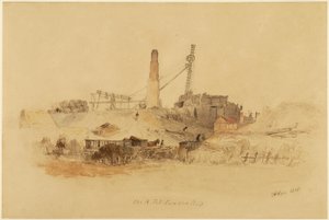 La fosse A, Fawden Colliery