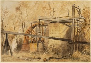 La Roue à Eau, Mine de Beamish