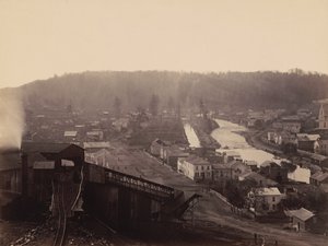 Archbald, Compagnie du canal Del  Hudson, vers 1863-1865 (photo) 1863-1865 (photo) - Thomas H. Johnson
