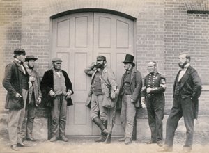 Personnel à Holkham Hall, Norfolk, c.1863 - Thomas Harcourt Powell