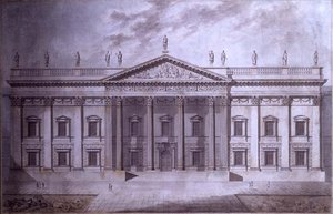 Projet pour une maison du Sénat, Londres