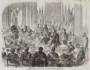 Banquet pour les ministres de Sa Majesté au Mansion House - Thomas Harrington Wilson