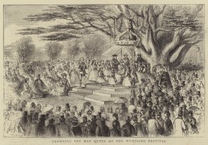 Couronnement de la Reine de Mai au Festival de Wymering - Thomas Harrington Wilson
