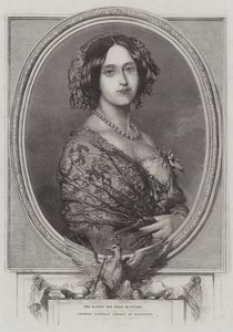 Sa Majesté la Reine de Prusse, couronnée hier (vendredi) à Königsberg - Thomas Harrington Wilson