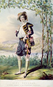 Mlle Woolgar en duc Albert dans 