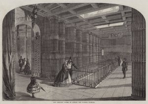 Nouvelle armurerie, Tour de Londres, la salle du conseil - Thomas Harrington Wilson