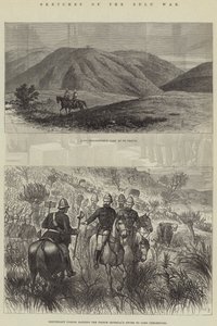 Croquis de la guerre zouloue