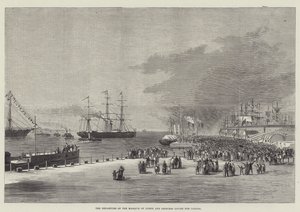 Le départ du marquis de Lorne et de la princesse Louise pour le Canada