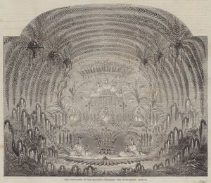 La pantomime au théâtre de Sa Majesté