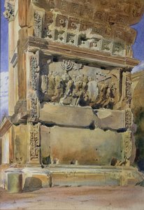 Arc de Titus, Rome, 1842 - Thomas Hartley Cromek