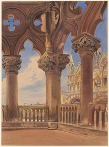 Place Saint-Marc depuis le Palais des Doges - Thomas Hartley Cromek