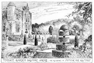 Jardin en terrasse Ballimore, Argyle, de 
