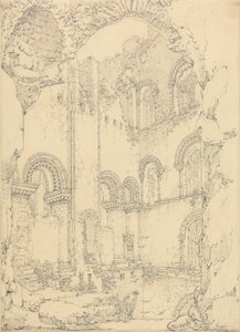 Tour de Gundulf, cathédrale de Rochester, Kent - Thomas Hearne
