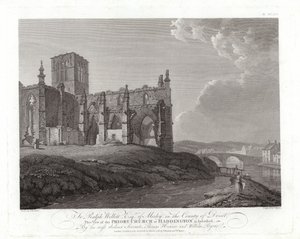 Église prieurale à Haddington - Thomas Hearne