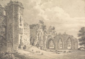 Les ruines du Collège de Lincluden, près de Dumfries - Thomas Hearne