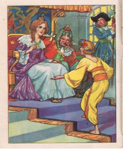Briar Rose the most beautiful (litho) - Thomas Heath Robinson