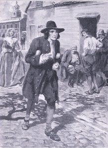 Entering the city of Brotherley love, illustration tirée de "Cassell