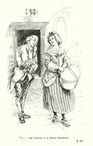 Illustration pour A Sentimental Journey de Laurence Sterne (lithographie) - Thomas Heath Robinson
