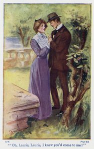 Illustration pour Good Wives de Louisa M Alcott (lithographie couleur) - Thomas Heath Robinson
